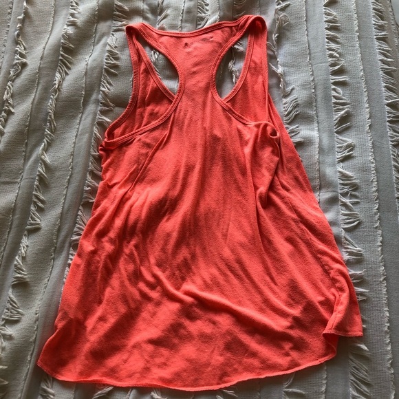 American Eagle Coral Racerback Workout Tank Top - Picture 3 of 6